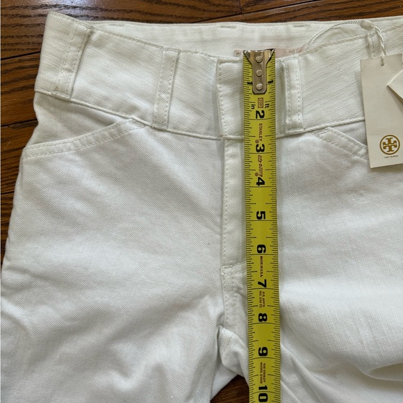 Tory Burch Cream Flared Pants - Picture 3 of 7